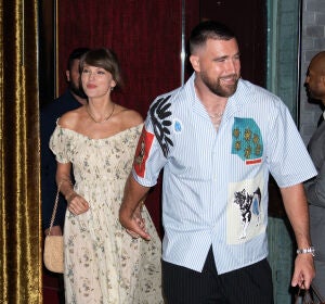 Taylor Swift y Travis Kelce en mayo de 2026 Taylor Swift y Travis Kelce en mayo de 2026
