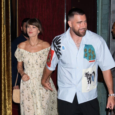 Taylor Swift y Travis Kelce en mayo de 2026