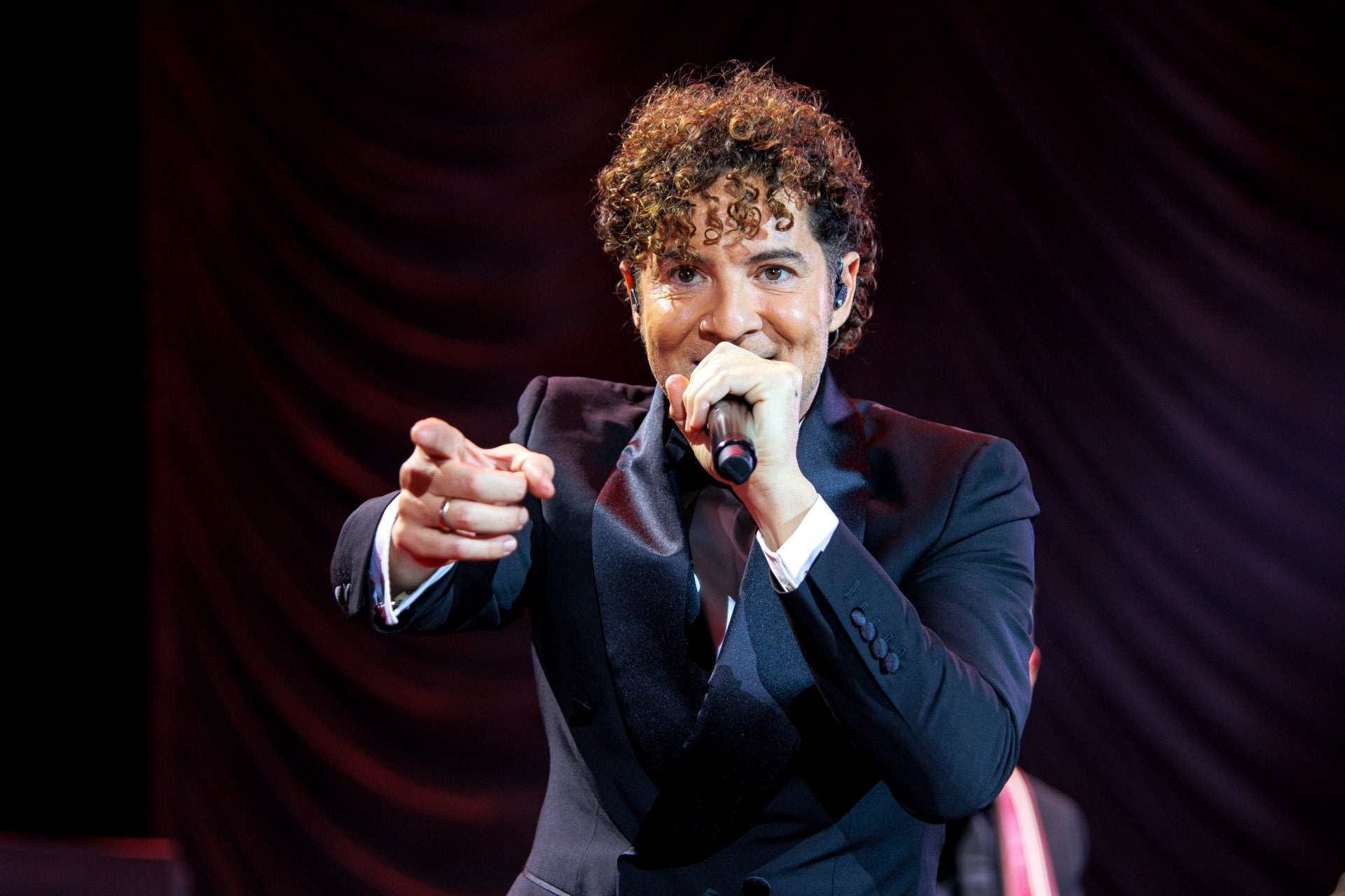 David Bisbal, en un concierto en diciembre de 2025. David Bisbal, en un concierto en diciembre de 2025.