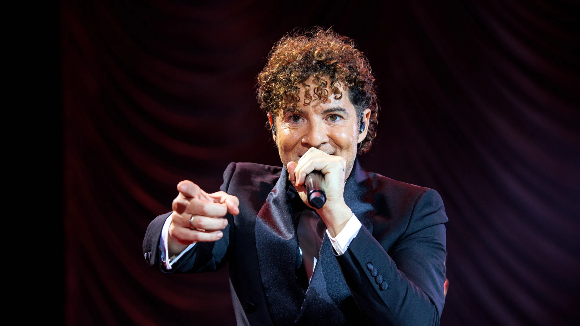 David Bisbal, en un concierto en diciembre de 2025. David Bisbal, en un concierto en diciembre de 2025.