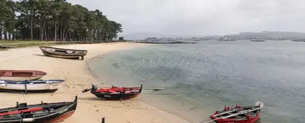 Una playa de Pontevedra Una playa de Pontevedra