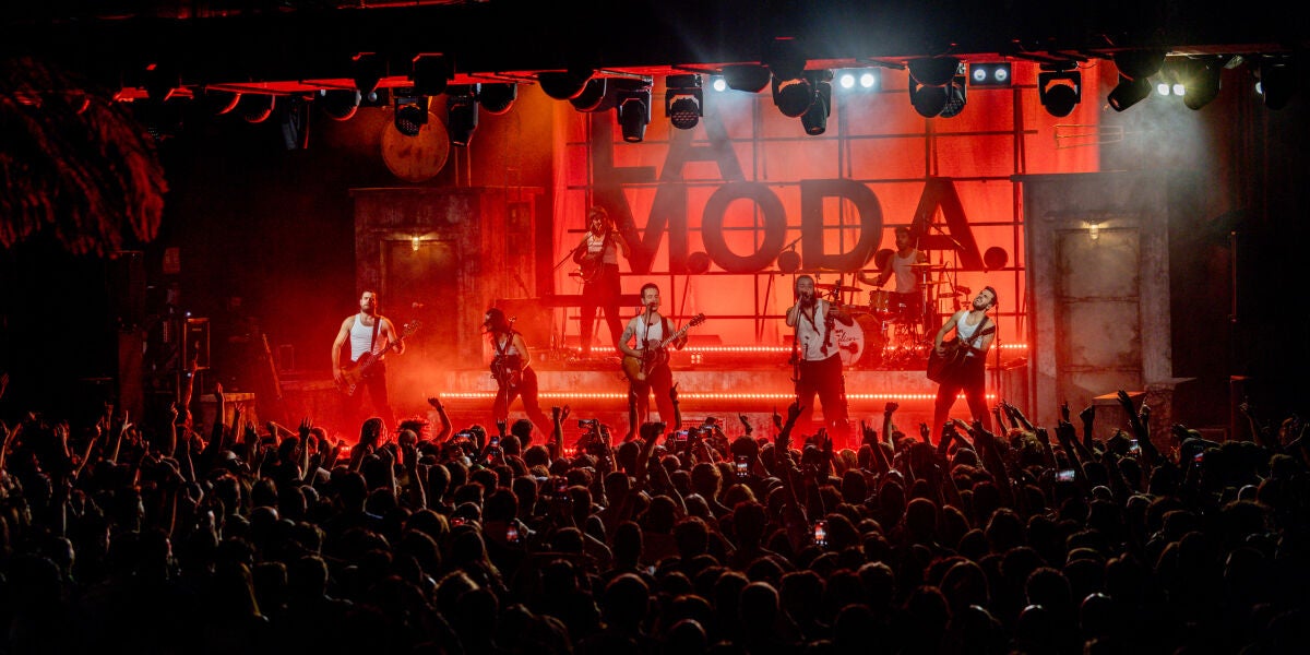 La M.O.D.A en concierto