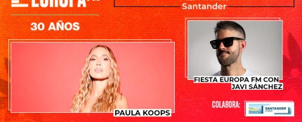 Paula Koops, protagonista del concierto Europa FM de la Semana Grande de Santander Paula Koops, protagonista del concierto Europa FM de la Semana Grande de Santander
