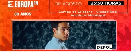 Disfruta del concierto de DePol en Campo de Criptana (Ciudad Real) Disfruta del concierto de DePol en Campo de Criptana (Ciudad Real)