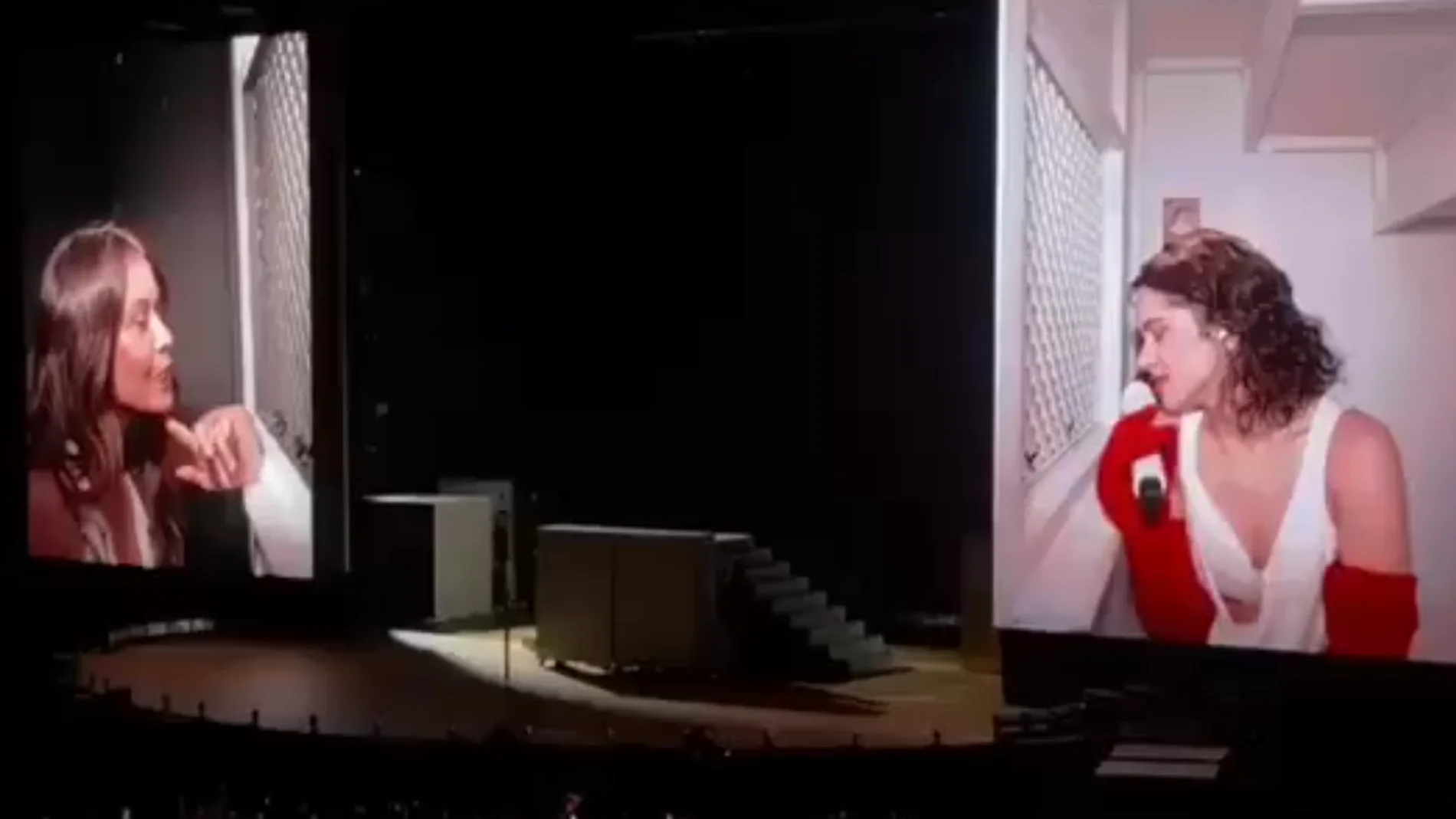 La actriz colombiana Juliana, en el confesionario de Rosalía en Bogotá (Colombia) La actriz colombiana Juliana, en el confesionario de Rosalía en Bogotá (Colombia)