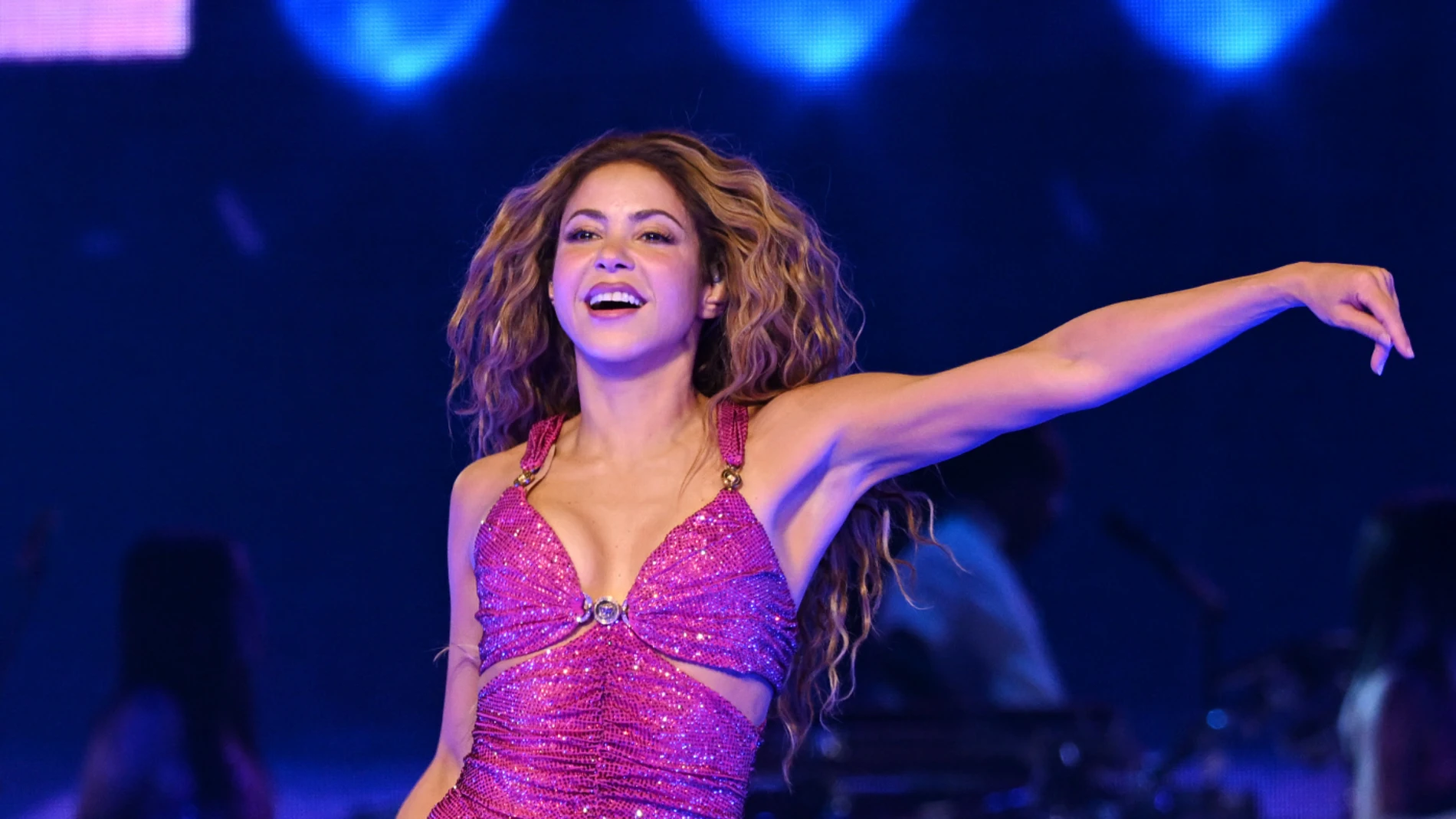 Shakira, en uno de los conciertos de Las Mujeres Ya No Lloran World Tour Shakira, en uno de los conciertos de Las Mujeres Ya No Lloran World Tour