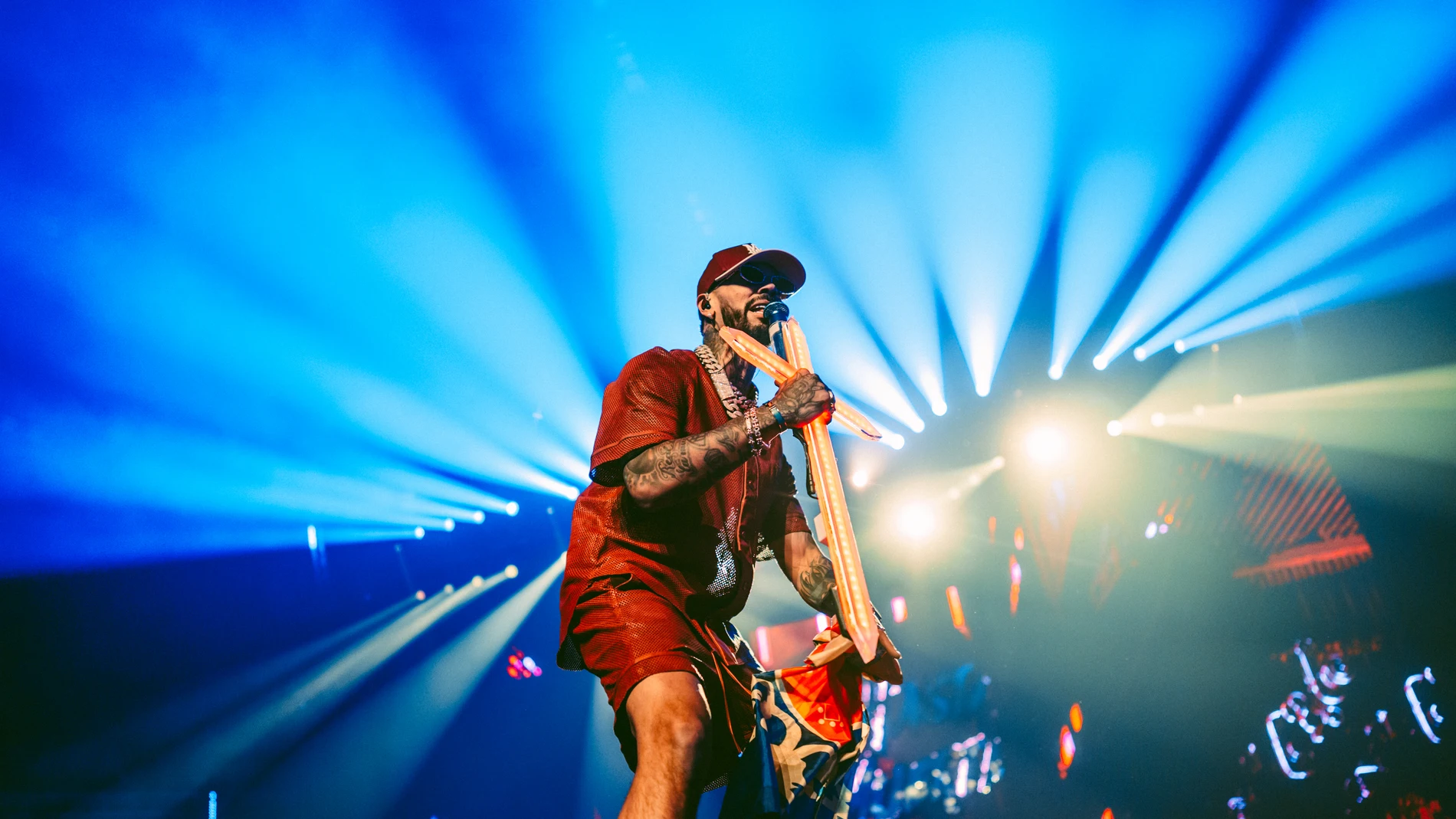 Anuel AA en el Roig Arena de Valencia Anuel AA en el Roig Arena de Valencia