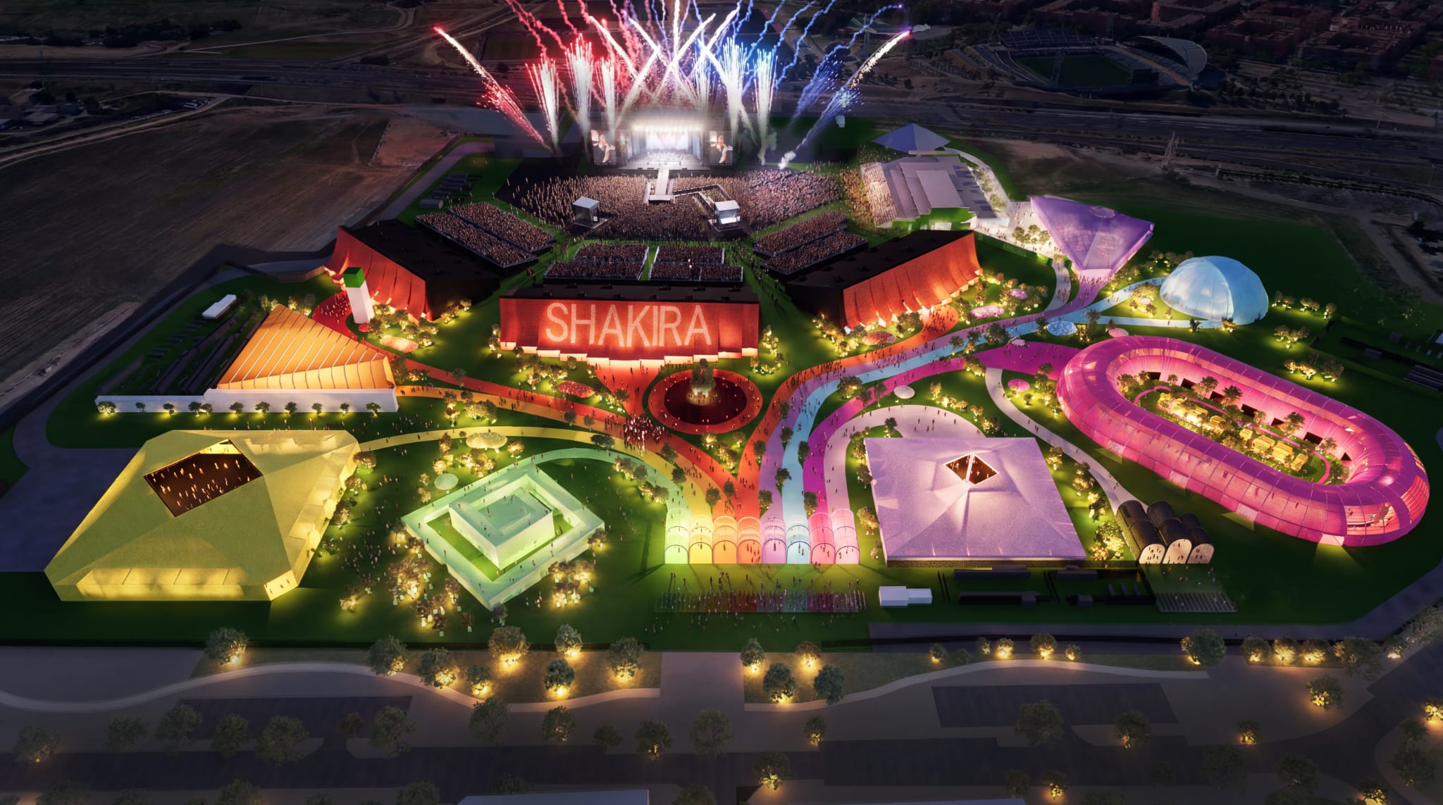 Moda, gastronomía y arte: así será el estadio Shakira con ocho espacios multiculturales distintos Moda, gastronomía y arte: así será el estadio Shakira con ocho espacios multiculturales distintos