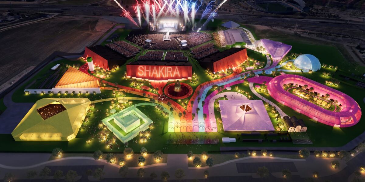 Moda, gastronom&iacute;a y arte: as&iacute; ser&aacute; el estadio Shakira con ocho espacios multiculturales distintos