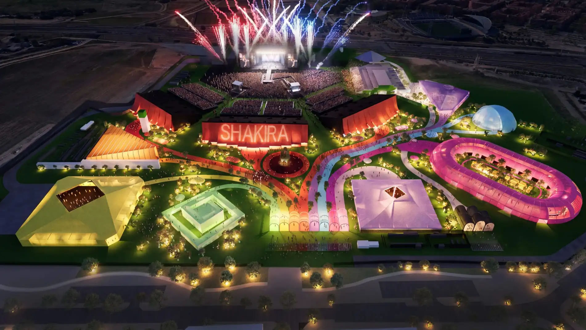 Moda, gastronomía y arte: así será el estadio Shakira con ocho espacios multiculturales distintos Moda, gastronomía y arte: así será el estadio Shakira con ocho espacios multiculturales distintos