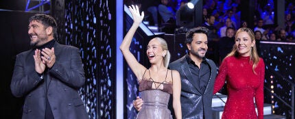 Antonio Orozco, Ana Mena, Luis Fonsi y Edurne en La Voz Kids