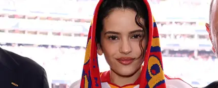 Rosalía en el partido de España y Austria del Mundial 2026 Rosalía en el partido de España y Austria del Mundial 2026