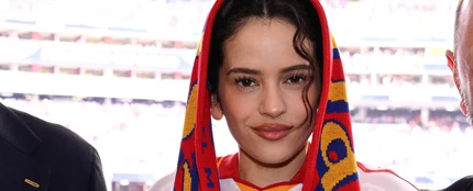 Rosalía en el partido de España y Austria del Mundial 2026 Rosalía en el partido de España y Austria del Mundial 2026
