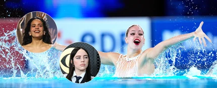 Montaje de Rosalía y Billie Eilish con Iris Tió Montaje de Rosalía y Billie Eilish con Iris Tió