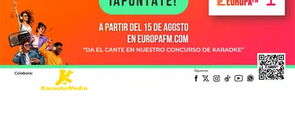 Europa FM busca a la estrella del karaoke en España con 'Treinta y Canto', el gran concurso por nuestros 30 años Europa FM busca a la estrella del karaoke en España con 'Treinta y Canto', el gran concurso por nuestros 30 años