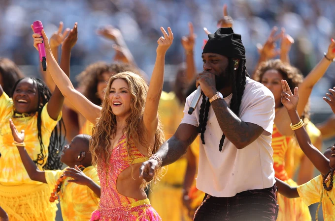 Shakira y Burna Boy en la final del Mundial 2026 Shakira y Burna Boy en la final del Mundial 2026