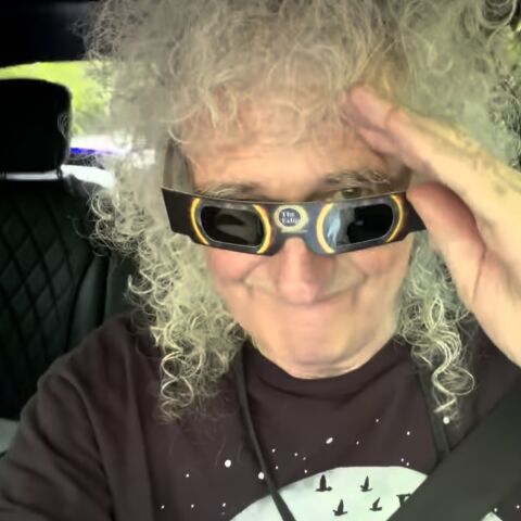 Brian May de camino a España para ver el eclipse solar