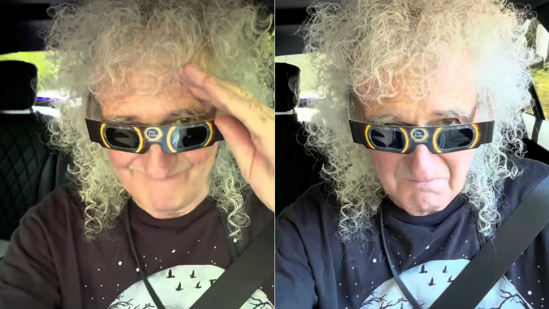 Brian May, de camino a España para ver el eclipse solar Brian May, de camino a España para ver el eclipse solar