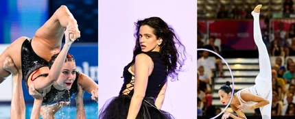 Equipo español de natación artística, Rosalía y Alba Bautista Equipo español de natación artística, Rosalía y Alba Bautista