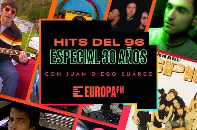 Hits del 1996 para celebrar nuestros 30 años: Spice Girls, Robert Miles, Oasis y más 