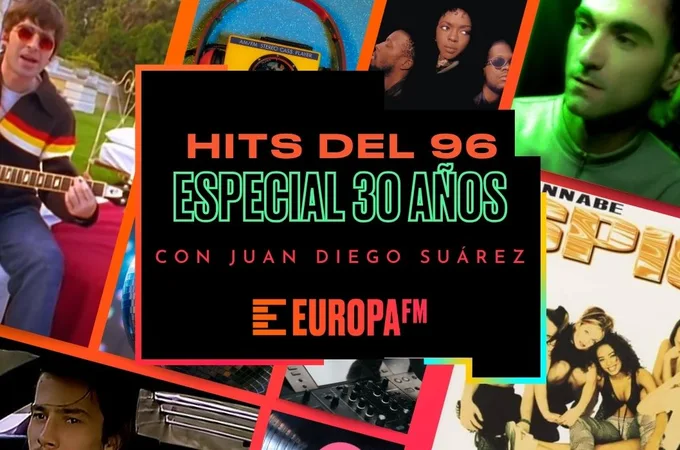 Hits del 1996 para celebrar nuestros 30 años: Spice Girls, Robert Miles, Oasis y más Hits del 1996 para celebrar nuestros 30 años: Spice Girls, Robert Miles, Oasis y más