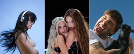 Aitana, Ana Mena con Lola Índigo y Quevedo Aitana, Ana Mena con Lola Índigo y Quevedo