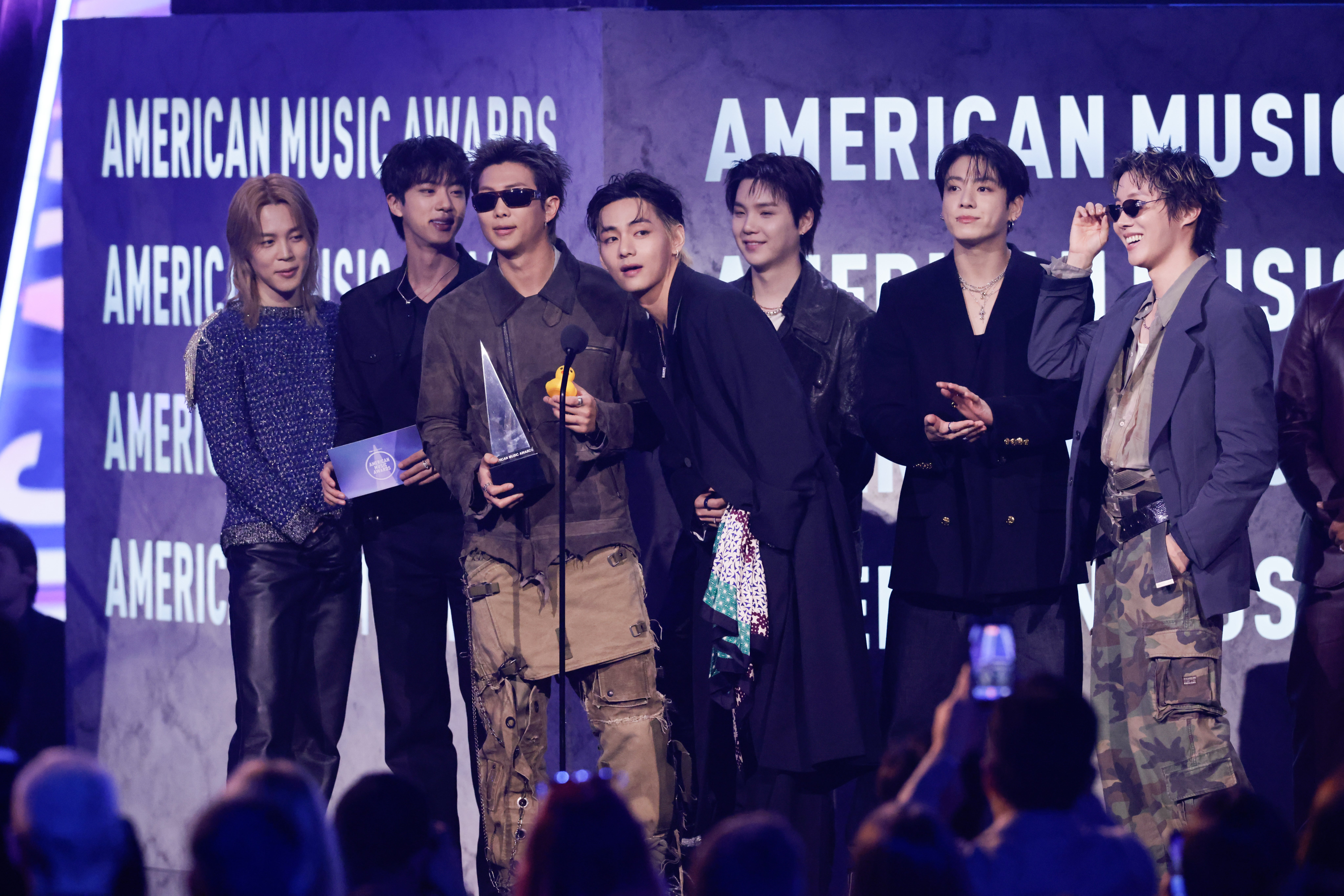 BTS en los American Music Awards 2025 BTS en los American Music Awards 2025