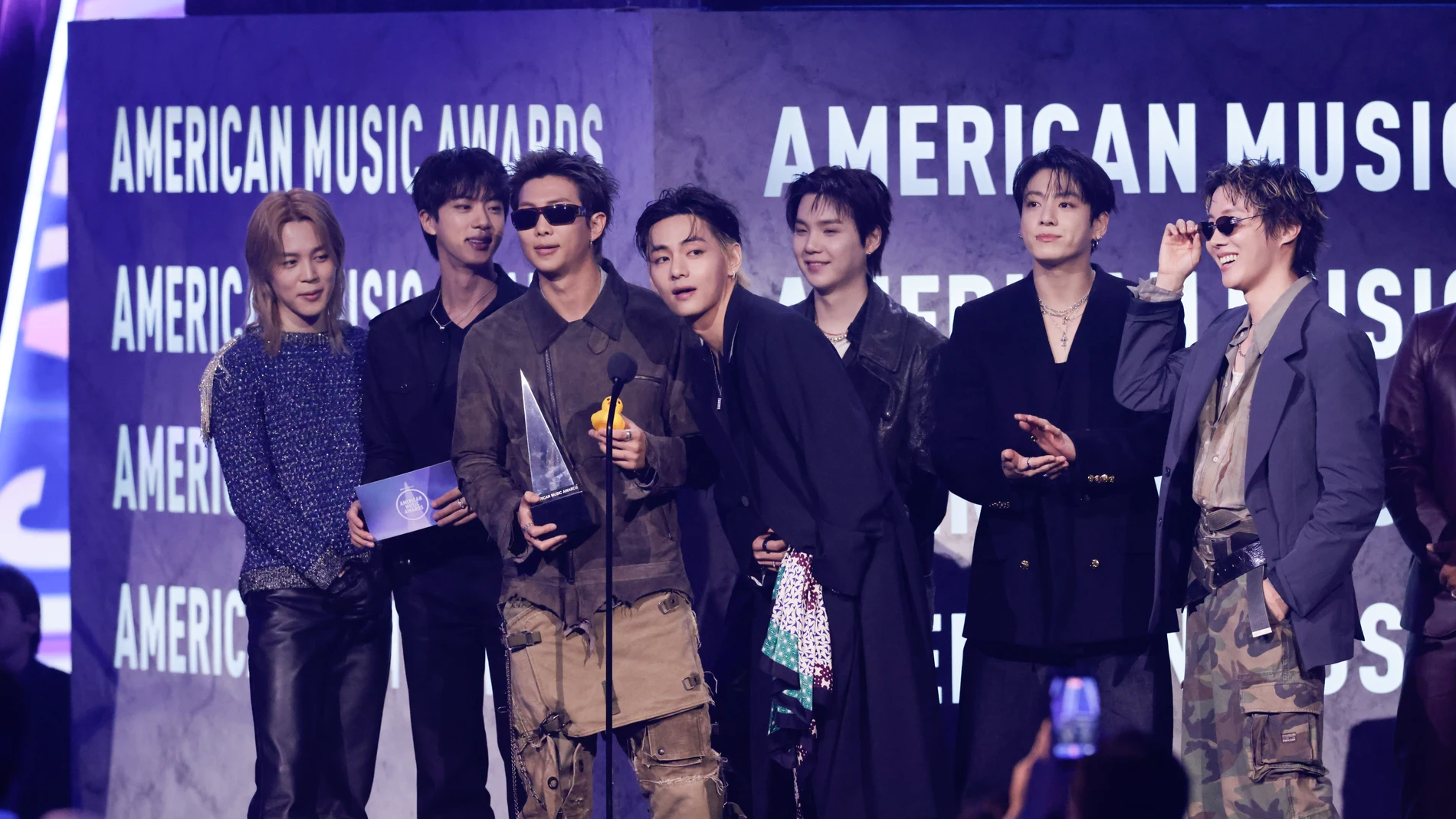 BTS en los American Music Awards 2025 BTS en los American Music Awards 2025