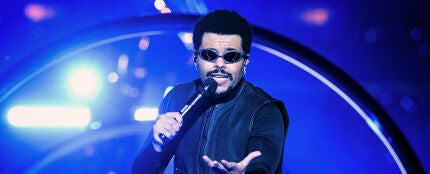 The Weeknd, durante el concierto del 22 de agosto de 2026 en Dubl&iacute;n (Alemania).