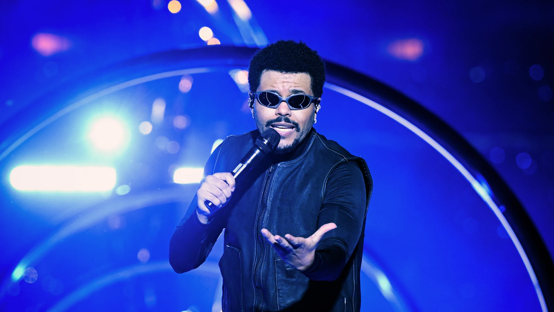 The Weeknd, durante el concierto del 22 de agosto de 2026 en Dublín (Alemania). The Weeknd, durante el concierto del 22 de agosto de 2026 en Dublín (Alemania).