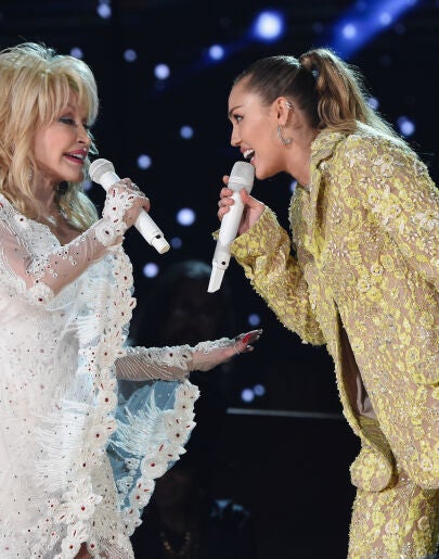 La bonita relación de Dolly Parton y Miley Cyrus