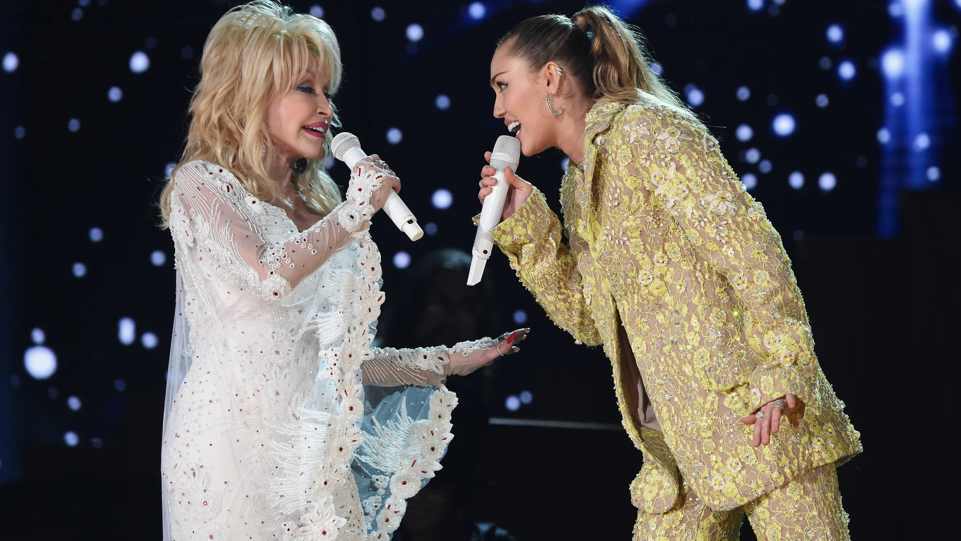 La bonita relación de Dolly Parton y Miley Cyrus La bonita relación de Dolly Parton y Miley Cyrus