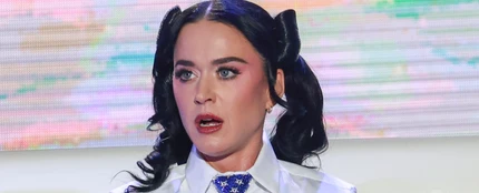 Katy Perry durante su concierto en el Río Babel de Madrid Katy Perry durante su concierto en el Río Babel de Madrid