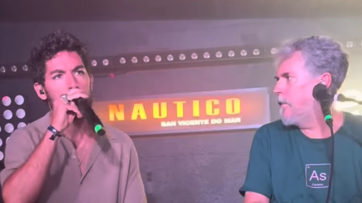 Fito Robles e Iván Ferreiro en El Náutico de San Vicente Fito Robles e Iván Ferreiro en El Náutico de San Vicente