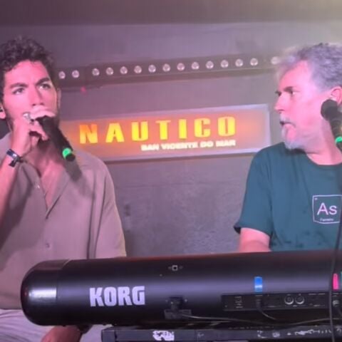 Fito Robles e Iván Ferreiro en El Náutico de San Vicente