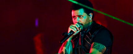 The Weeknd durante un concierto de su gira 'After Hours Til Dawn Tour'