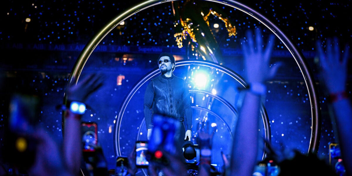 The Weeknd en concierto