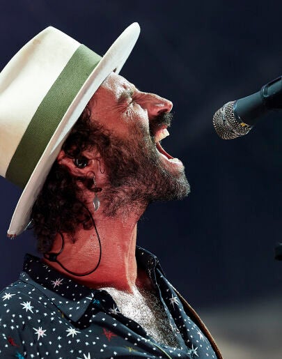 Leiva en concierto en 2019