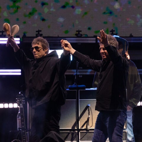 Oasis en su gira de reencuentro en 2025