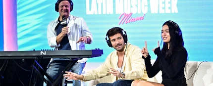 Riza Godoy y Pablo Alborán Riza Godoy y Pablo Alborán