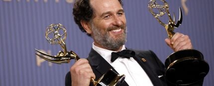 El actor Matthew Rhys, triunfador de los Premios Emmy 2026