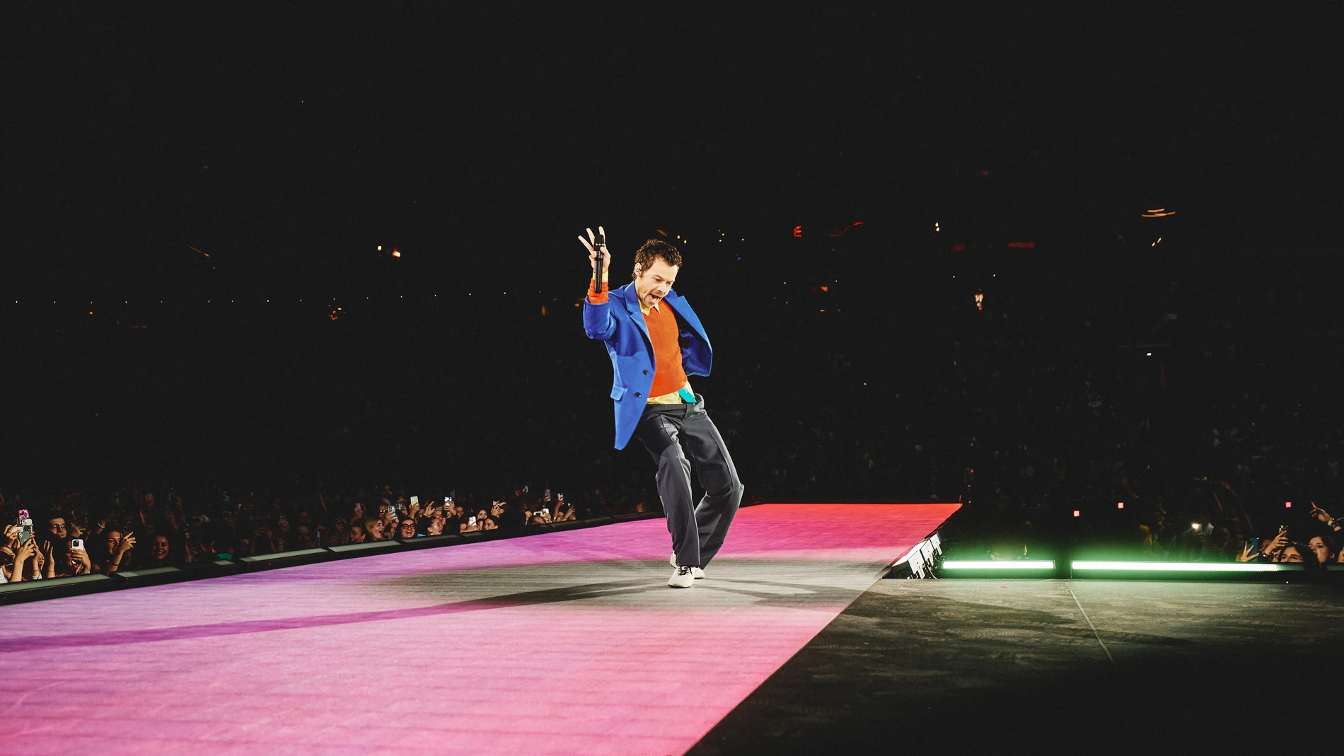 Harry Styles en su concierto en Ámsterdam con la gira 'Together, Together' Harry Styles en su concierto en Ámsterdam con la gira 'Together, Together'