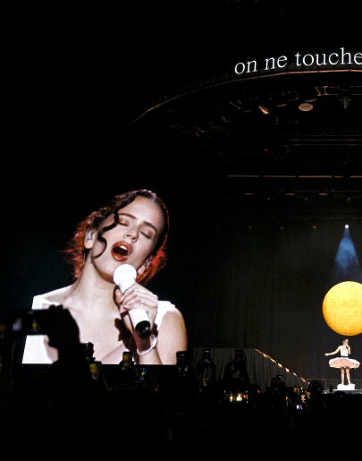 Rosalía, en uno de los conciertos de LUX TOUR 2026