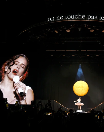 Rosalía, en uno de los conciertos de LUX TOUR 2026 Rosalía, en uno de los conciertos de LUX TOUR 2026