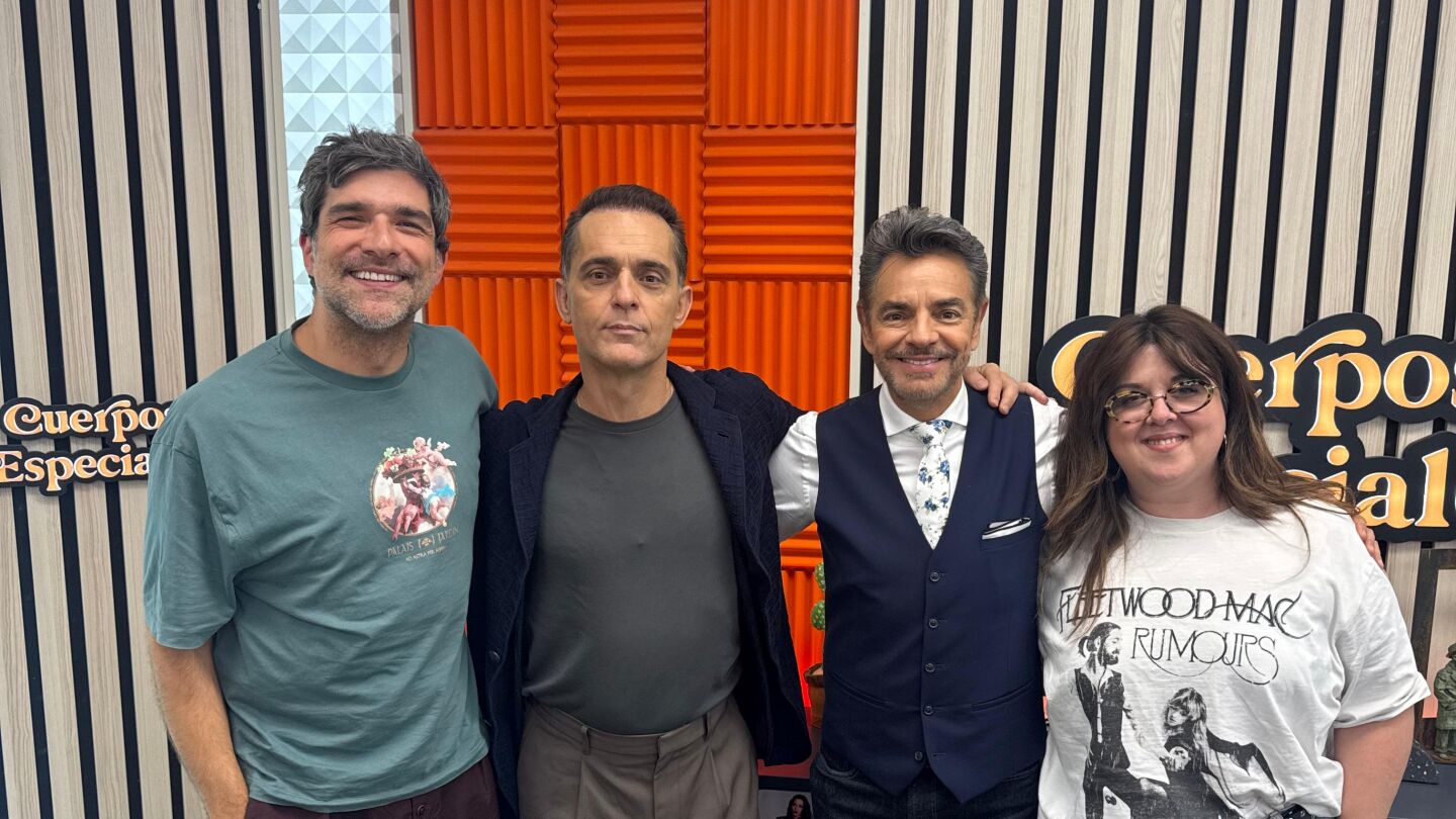 Pedro Alonso y Eugenio Derbez en Cuerpos especiales