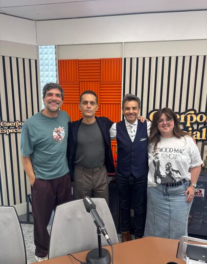 Pedro Alonso y Eugenio Derbez en Cuerpos especiales