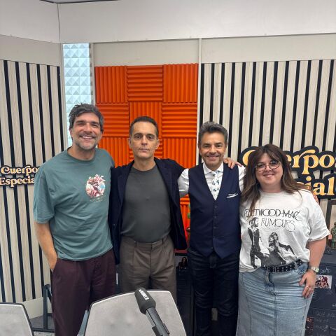 Pedro Alonso y Eugenio Derbez en Cuerpos especiales