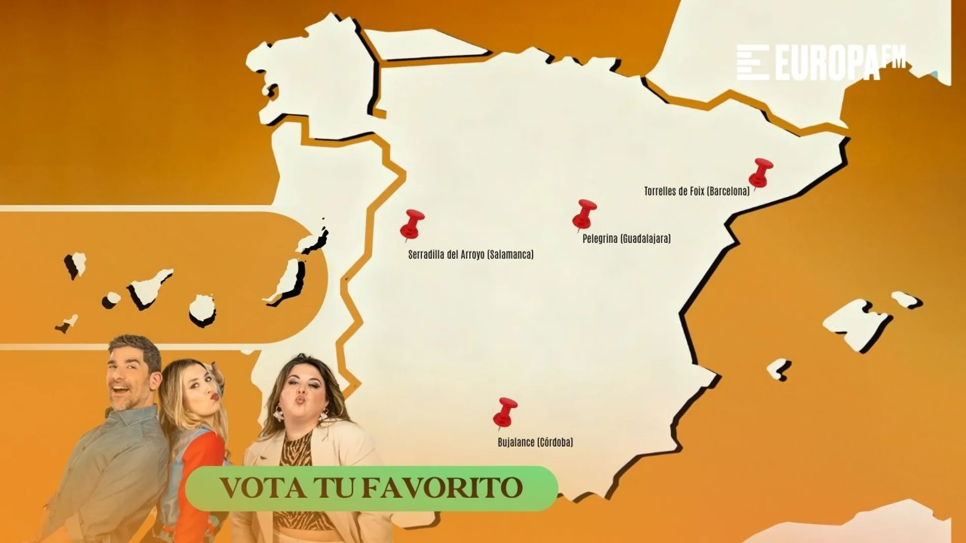 Vota en la nueva encuesta de 'Pueblos especiales' y elige tu favorito Vota en la nueva encuesta de 'Pueblos especiales' y elige tu favorito