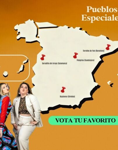  Vota en la nueva encuesta de 'Pueblos especiales' y elige tu favorito