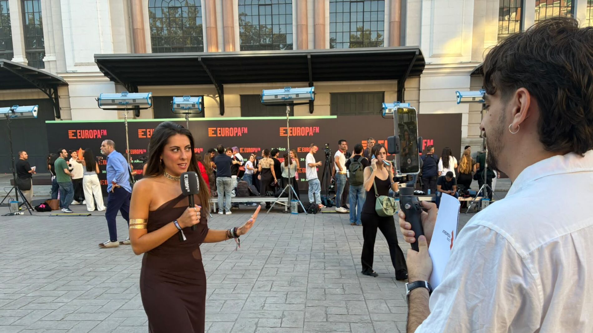 Photocall Fiesta 30 Años Marta Nogales